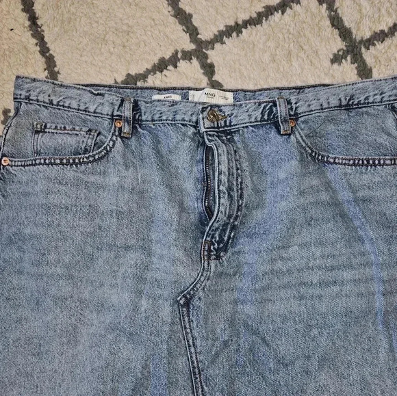 Mango anais denim skirt 2xl - Picture 3 of 5